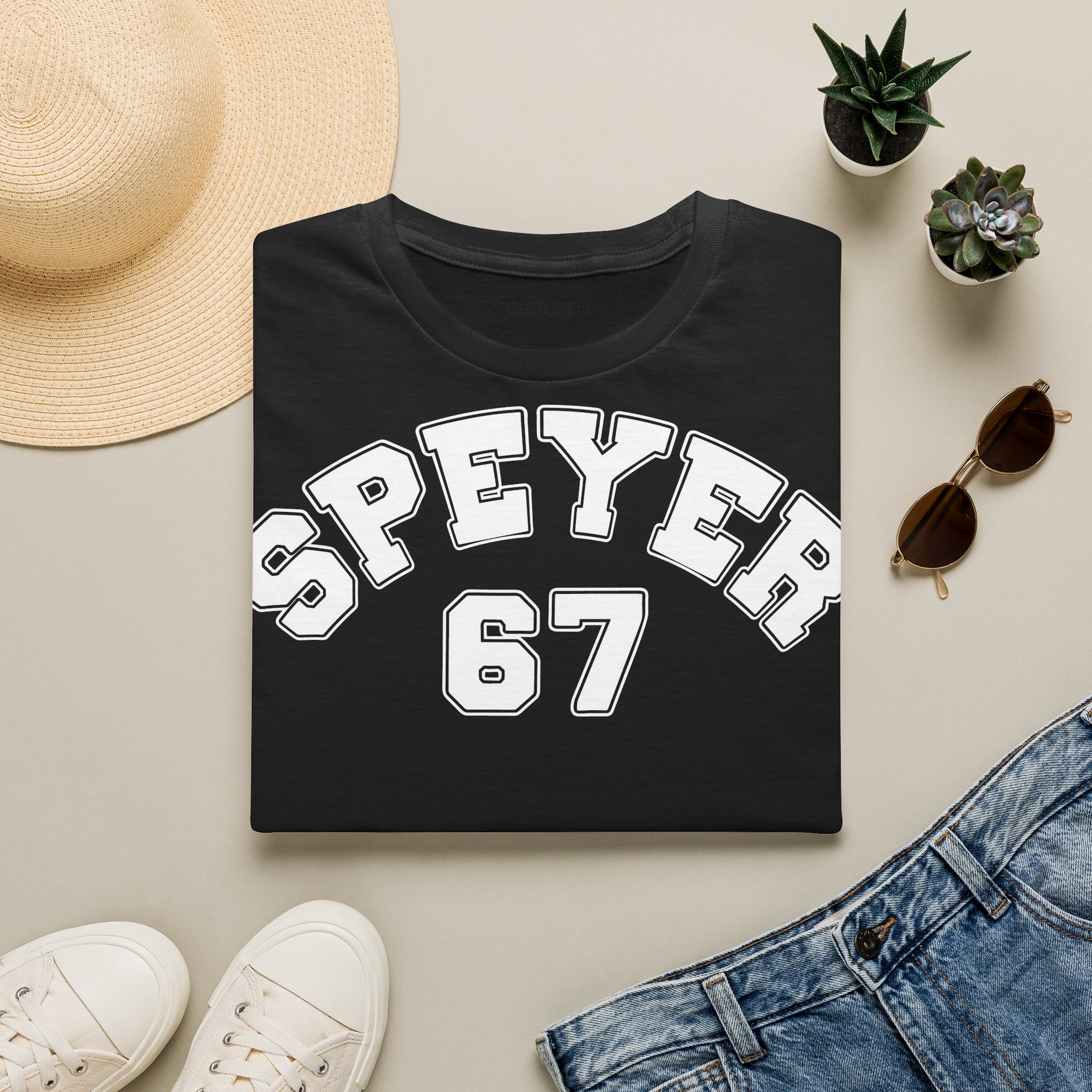 Speyer 67 T-Shirt | Collegiate Lettering Athletic Style – Bild 2