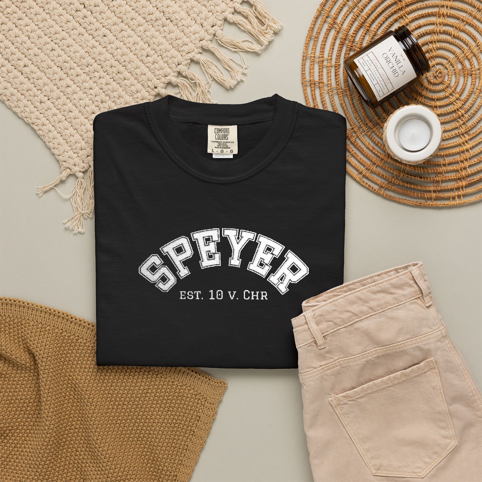 Speyer (gestickt) T-Shirt – Bild 27