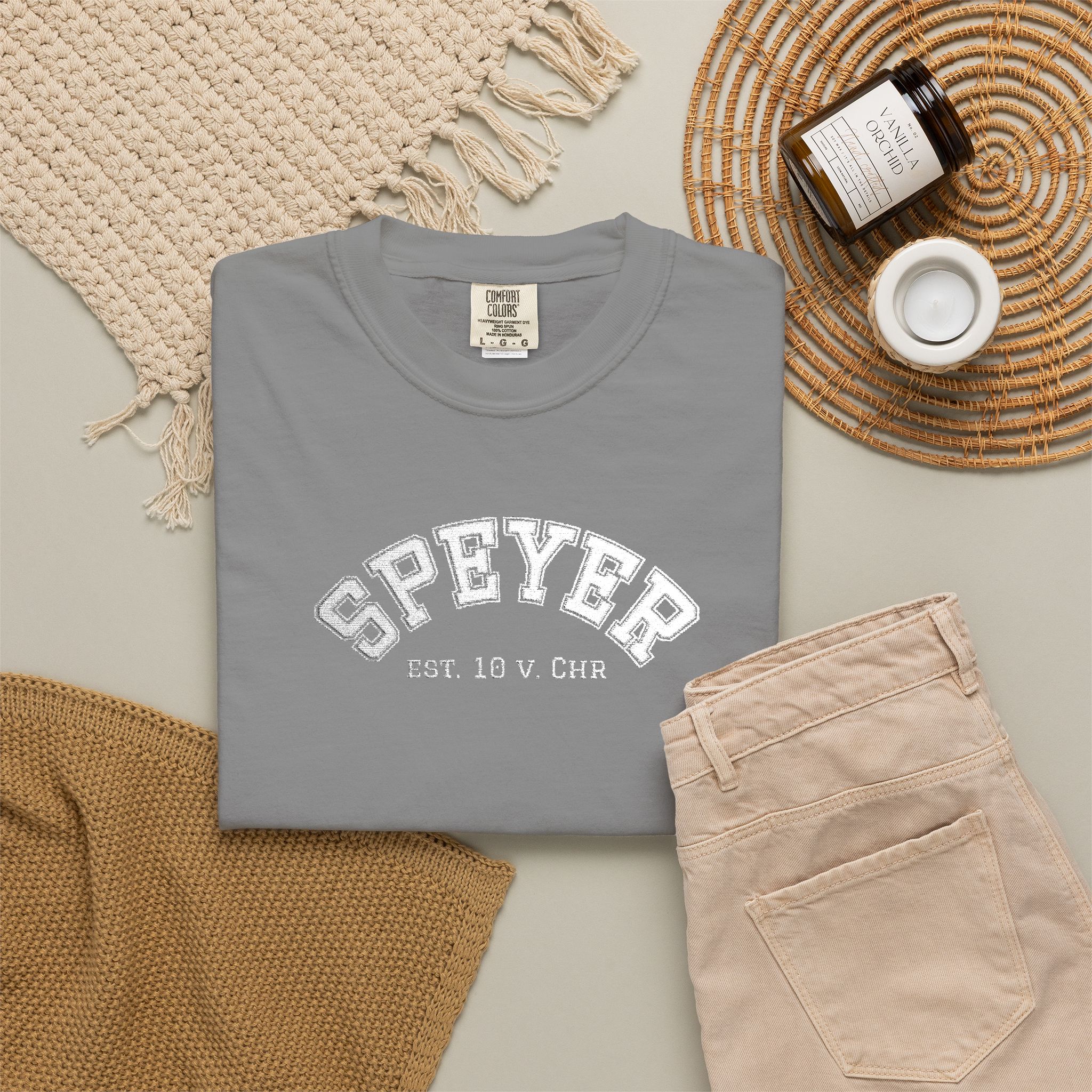 Speyer (gestickt) T-Shirt – Bild 12