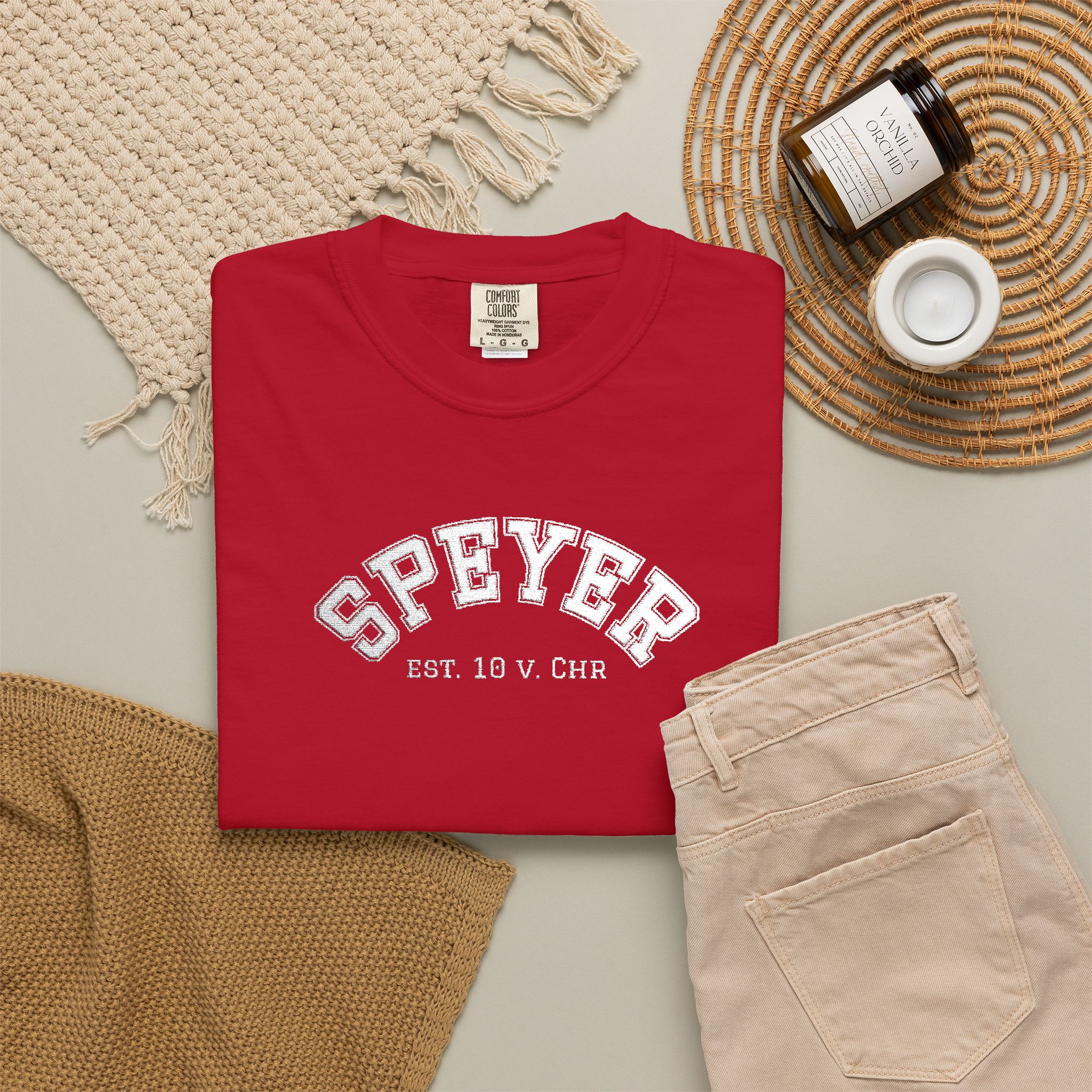 Speyer (gestickt) T-Shirt – Bild 33