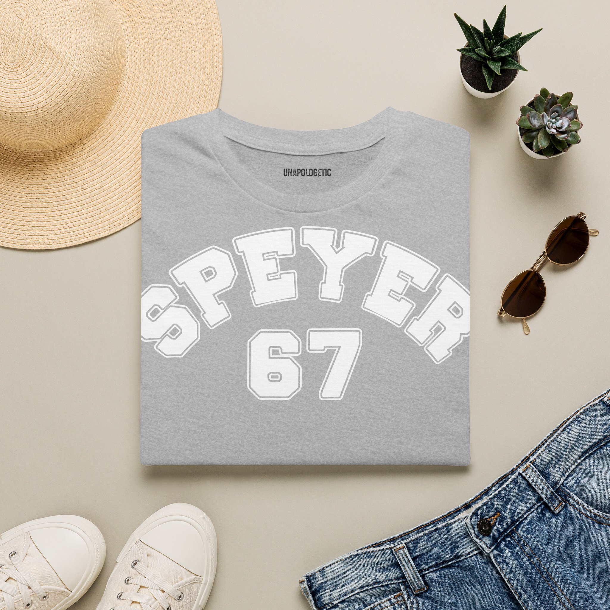 Speyer 67 T-Shirt | Collegiate Lettering Athletic Style – Bild 6