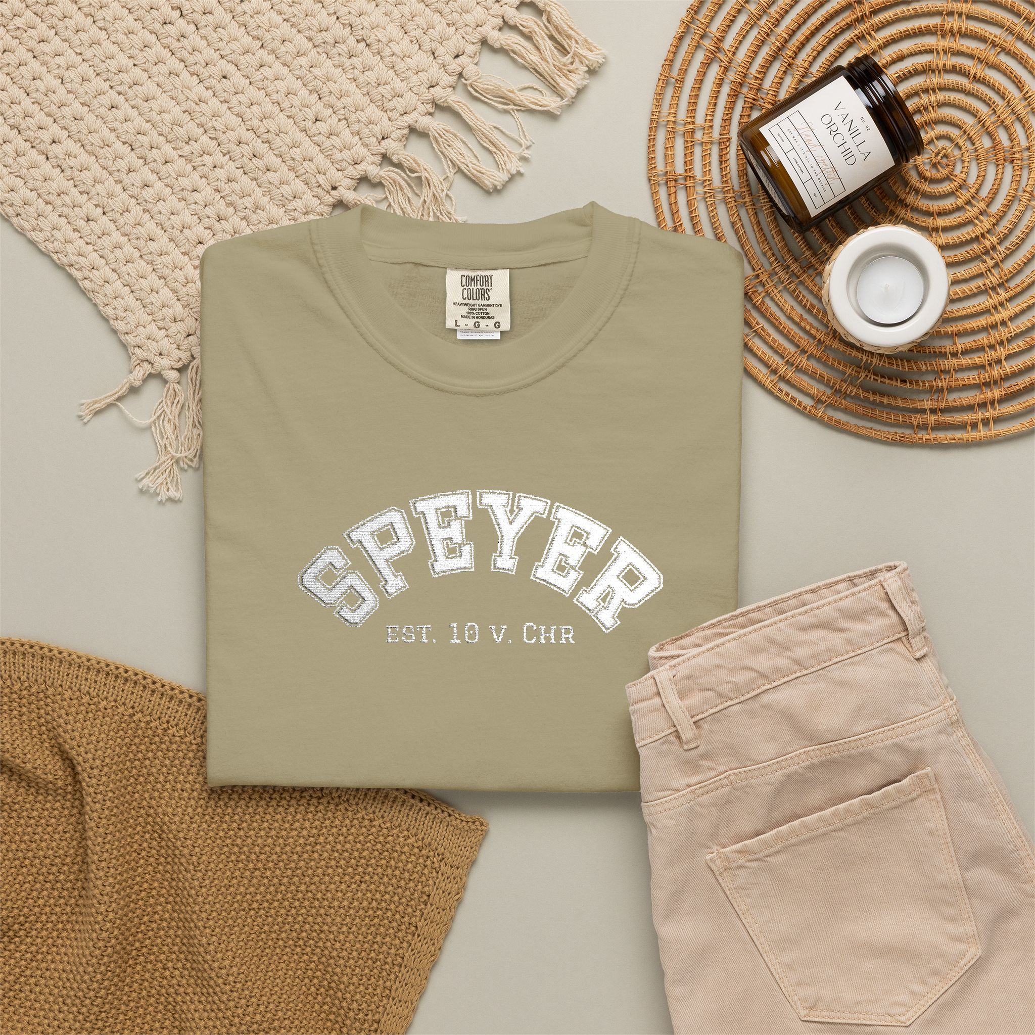 Speyer (gestickt) T-Shirt – Bild 9