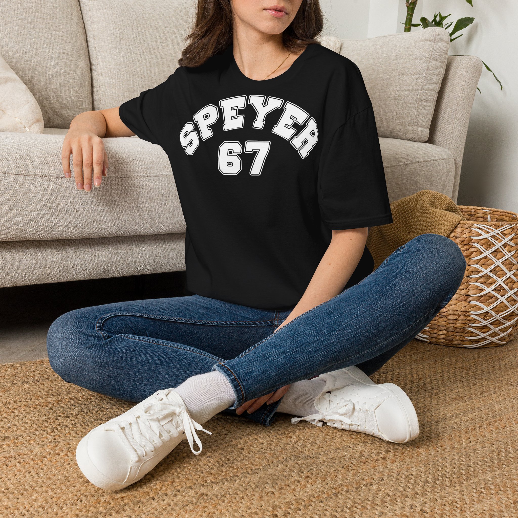 Speyer 67 T-Shirt | Collegiate Lettering Athletic Style