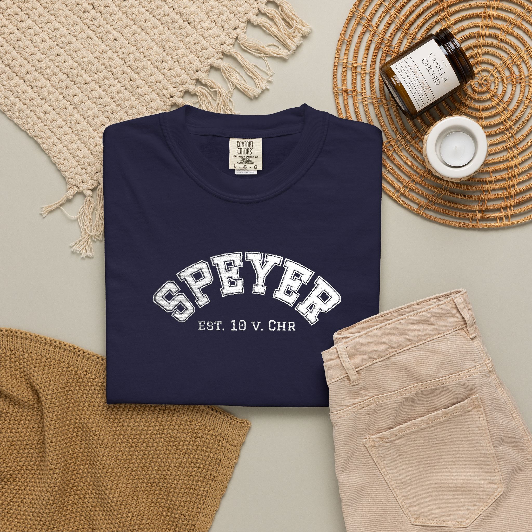 Speyer (gestickt) T-Shirt – Bild 24